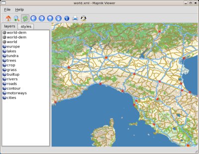 mapnik viewer