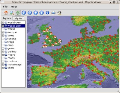 mapnik viewer